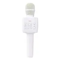 Микрофон Hoco BK5 Cantando karaoke microphone белый                                                 