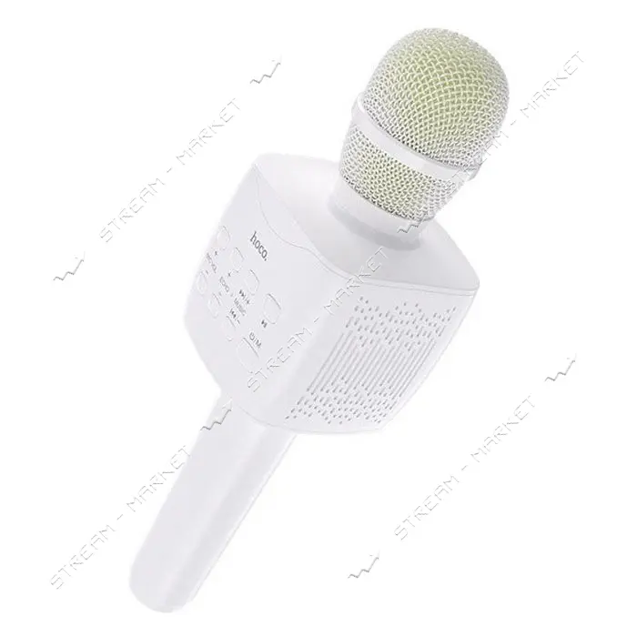 Микрофон Hoco BK5 Cantando karaoke microphone белый