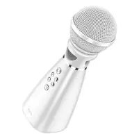 Микрофон Hoco BK6 Hi-song K song microphone белый                                                   