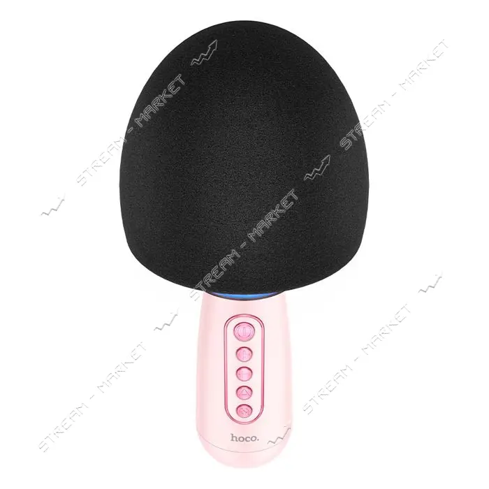 Микрофон Hoco BK7 Cute karaoke microphone розовый                                                   
