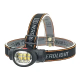 Фонарь налобный BL205-6SMD ЗУ micro USB 1x18650