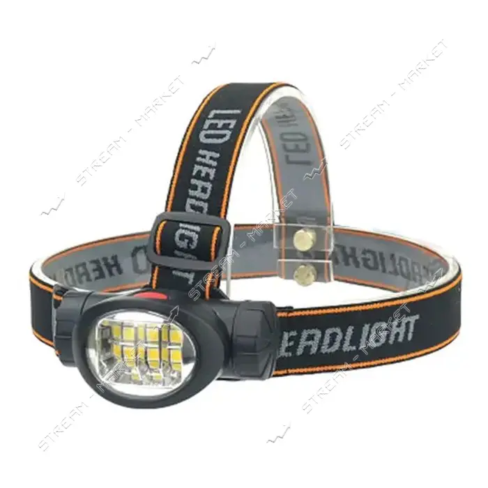 Фонарь налобный BL205-6SMD ЗУ micro USB 1x18650
