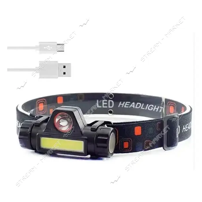 Фонарь налобный R-8101ЗУ micro USB 1х18650                                                          