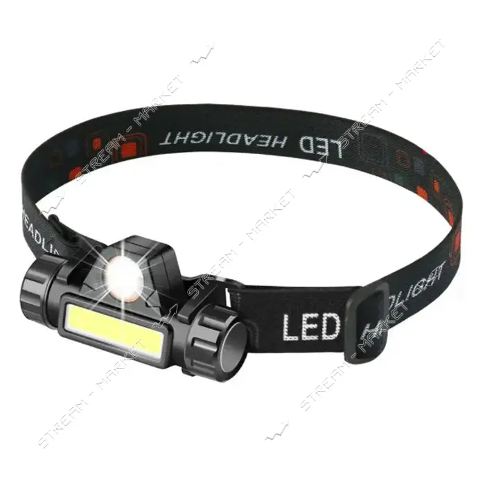 Фонарь налобный R-8101ЗУ micro USB 1х18650                                                          