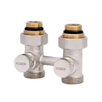 Узел нижнего подключения радиатора прямой 3/4'' Koer KR.1131 комплект                               