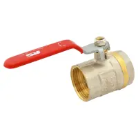Кран шаровый STA 1 1/4" В/В вода железный шар 413г                                                  