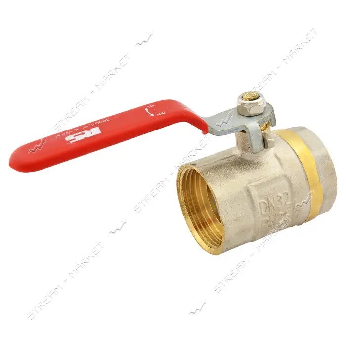 Кран шаровый STA 1 1/4" В/В вода железный шар 413г