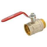 Кран шаровый STA 1 1/2" В/Н ручка вода железный шар 595г