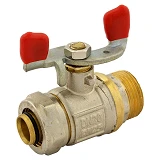 Кран шаровый STA Wing 20х3/4" Н железный шар                                                        