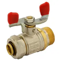 Кран шаровый STA Wing 20х3/4" Н железный шар                                                        
