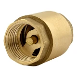 Обратный клапан для воды 1/2" STA латунный шток                                                     