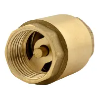 Обратный клапан для воды 1/2" STA латунный шток                                                     