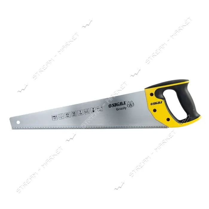 Ножовка по дереву Sigma 4400851 7TPI Grizzly 450мм                                                  