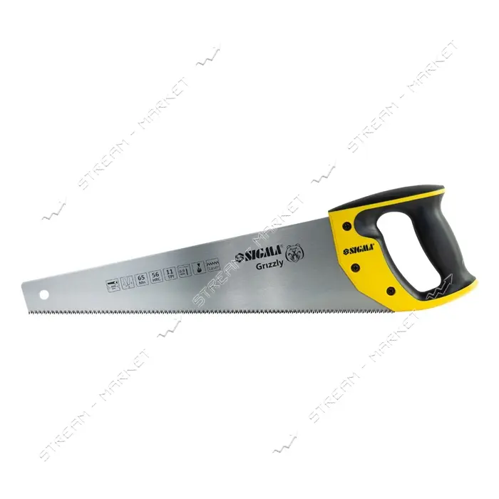 Ножовка по дереву Sigma 4400871 11TPI Grizzly 400мм                                                 