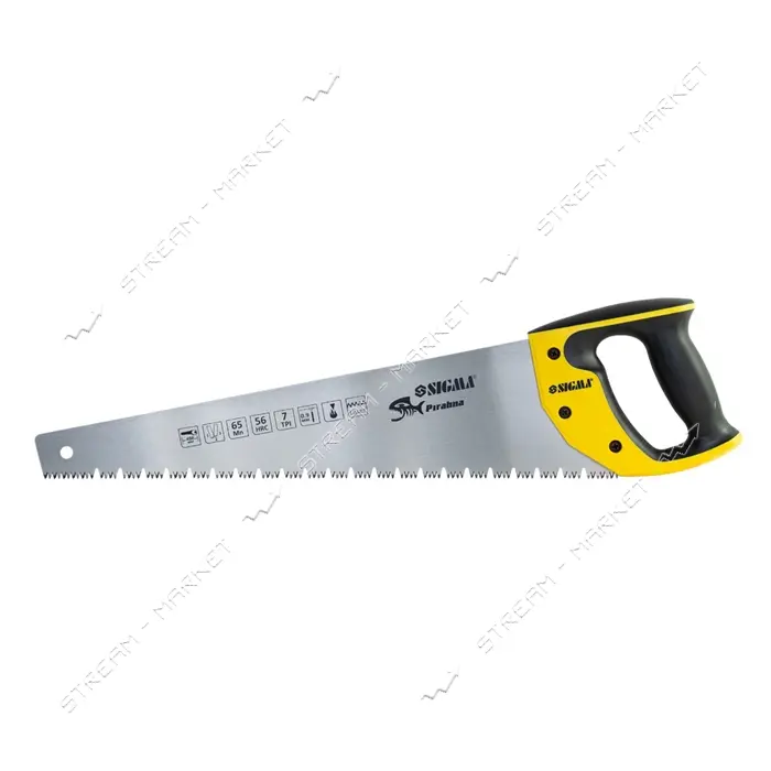 Ножовка по мокрому дереву Sigma 4400751 7TPI Piranha 450мм                                          