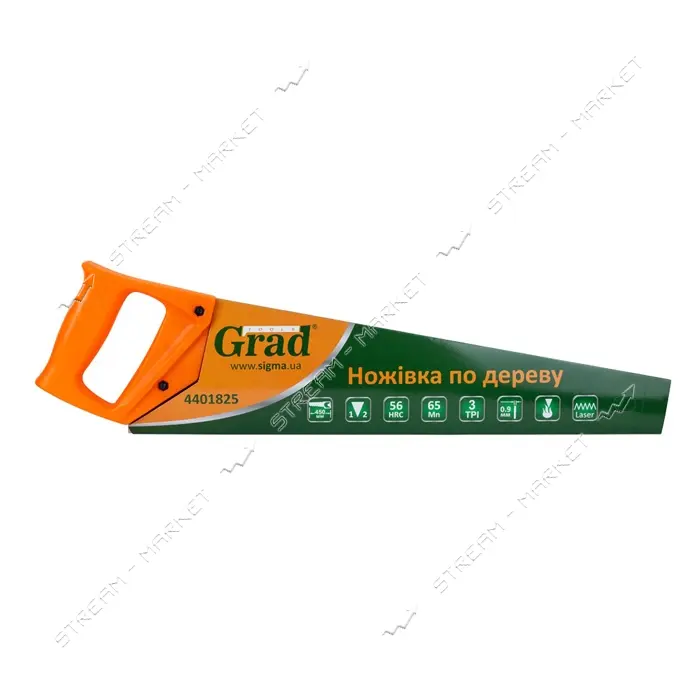Ножовка по дереву Grad 4401825 3TPI 450мм                                                           