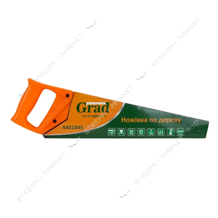 Ножовка по дереву Grad 4401845 7TPI 400мм                                                           