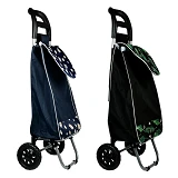Сумка-тележка Stenson МH-1902 на пластиковых колесах тканевая кравчучка до 25 кг