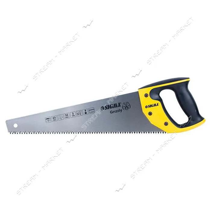 Ножовка по дереву Sigma 4400811 400мм 3TPI Grizzly
