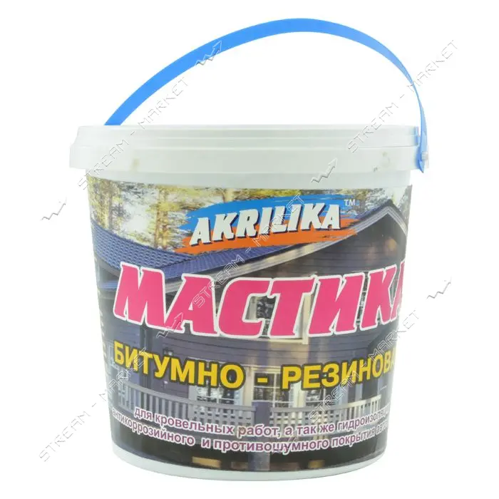 Мастика Акрилика гидроизоляционная 1кг                                                              