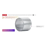Корончатое сверло Intertool SD-0396 по плитке с вольфрамовым напылением