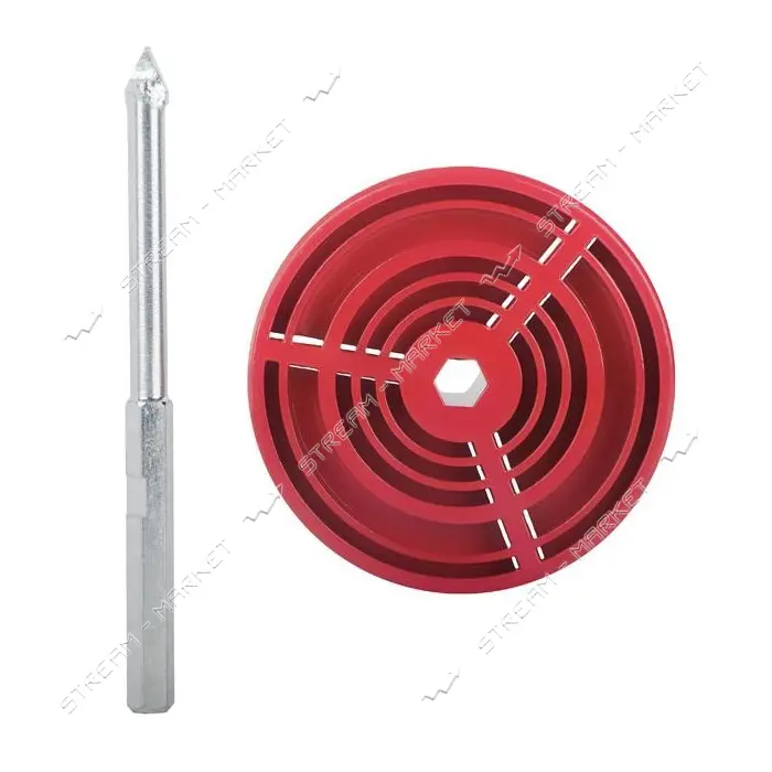 Держатель для корончатых сверл Intertool SD-0398 83мм с центровочным сверлом                        