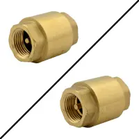 Обратный клапан для воды 1/2" KOER латунный шток                                                    