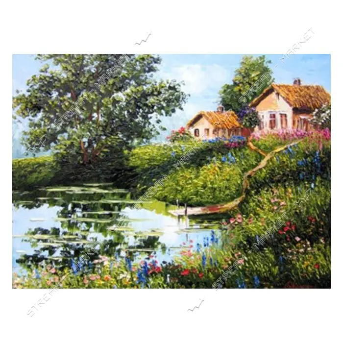 Картина по номерам J.Otten 6004 Пруд 40х50см