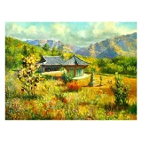 Картина по номерам J.Otten 6025 Домик в горах 40х50см