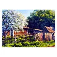 Картина по номерам J.Otten 6066 Деревня 40х50см