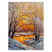 Картина по номерам J.Otten 9339 Иней 40х50см