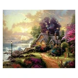 Картина по номерам J.Otten 9524 Домик у моря 40х50см                                                