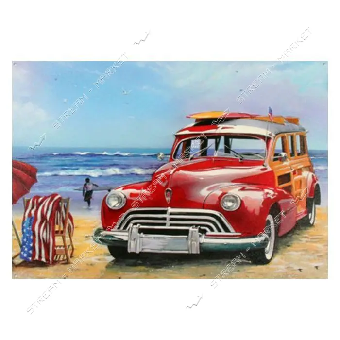 Картина по номерам J.Otten 3433 Ретро авто 40х50см                                                  