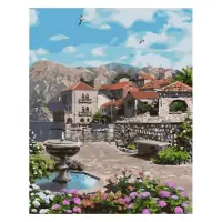 Картина по номерам J.Otten 5255 Каменный дом 40х50см
