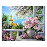 Картина по номерам J.Otten 8469 Розы на балконе 40х50см