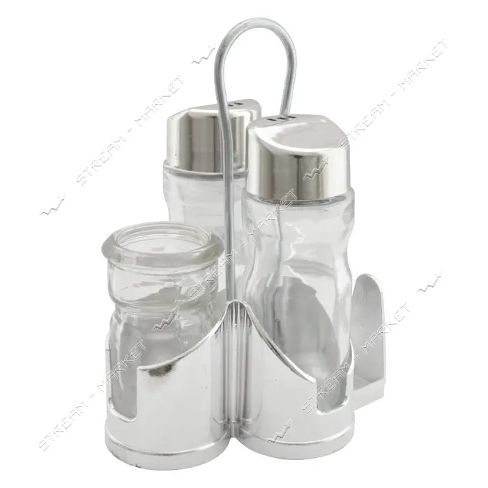 Набор для специй Empire 0107 5шт, пластиковая подставка                                             