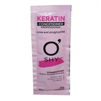 Кондиціонер для волосся Oshy Professional Keratin Блиск та випрямлення 15мл                         
