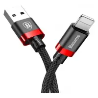 Кабель Baseus cafule Cable USB For lightning 1.5A 2м красный                                        