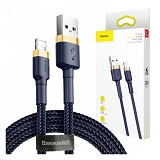 Кабель Baseus cafule Cable USB Lightning 1.5A 2м сине-золотой                                       