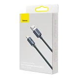 Кабель Baseus Crystal Shine Series Fast Charging Data Cable USB to Lightning 2.4A 2м черный         