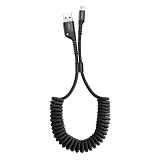 Кабель Baseus Fish eye Spring Data Cable USB For lightning черный                                   
