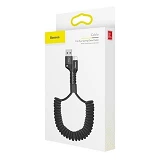 Кабель Baseus Fish eye Spring Data Cable USB For lightning черный                                   