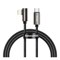 Кабель Baseus Legend Series Elbow Fast Charging Data Cable Type-C to Ligtning PD 20W 1м черный