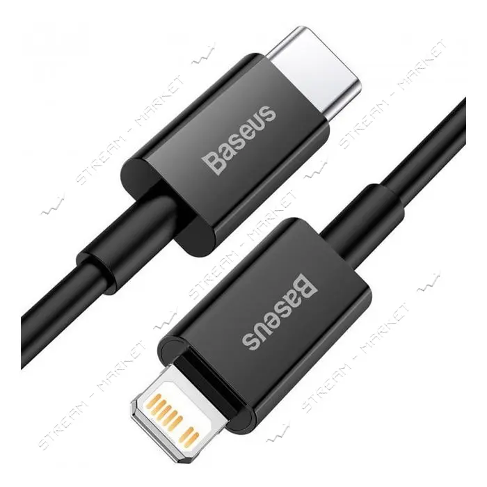 Кабель Baseus Superior Series Fast Charging Data Cable Type-C to Lightning PD 20W 1м черный         