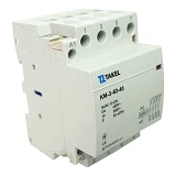 Контактор модульный Takel КМ-3-63-40 четырехполюсный 63А 4НО                                        