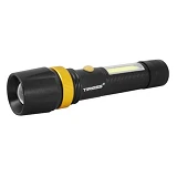 Фонарь Tiross TS-1886 ручной аккумуляторный Li-ion 18650 3.7V 2000mAh XML-T6 плюс 3W COB