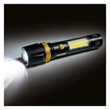 Фонарь Tiross TS-1886 ручной аккумуляторный Li-ion 18650 3.7V 2000mAh XML-T6 плюс 3W COB