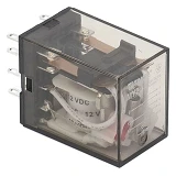 Реле промежуточное Takel двухполюсное MY2 DC 12В                                                    