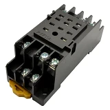 Разъем на Din рейку Takel PYF11A для реле промежуточного MY3                                        