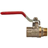 Кран шаровый 1/2" В/Н ручка вода железный шар                                                       